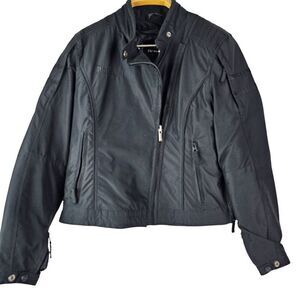 Pokerun Fieldsheer Black‎ Motorcycle Jacket Padded Large